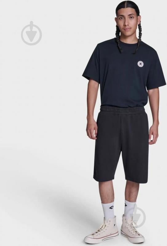 Шорты Converse CHUCK PATCH SHORT (FRENCH TERRY) CVM6B115-BLK р. M черный - фото 3