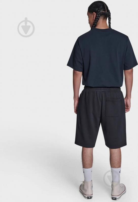 Шорты Converse CHUCK PATCH SHORT (FRENCH TERRY) CVM6B115-BLK р. M черный - фото 4