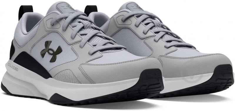 Кроссовки мужские демисезонные Under Armour UA CHARGED EDGE 3026727-105 р.45,5 серые - фото 3