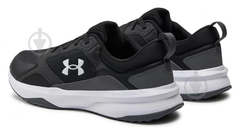 Кросівки чоловічі демісезонні Under Armour UA CHARGED EDGE 3026727-003 р.45 чорні - фото 3