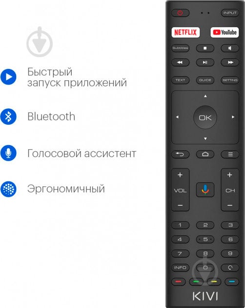 Телевизор Kivi 43U710KB - фото 7