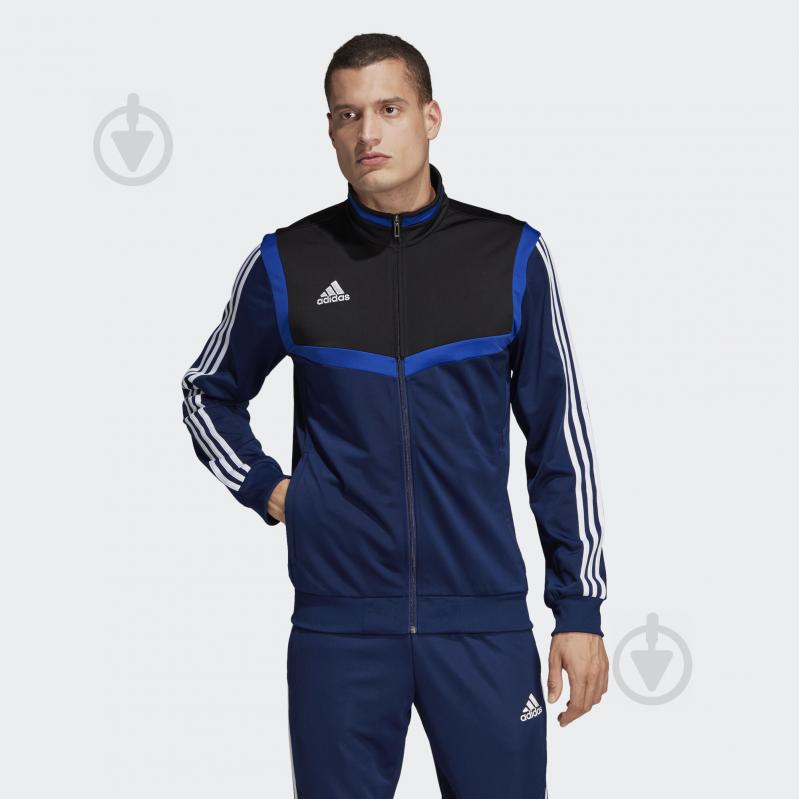 Куртка Adidas TIRO19 PES JKT DT5785 р.L темно-синяя - фото 3