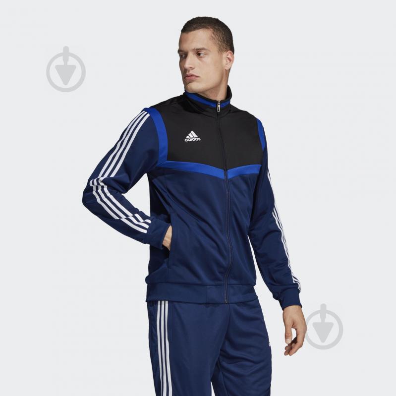 Куртка Adidas TIRO19 PES JKT DT5785 р.L темно-синяя - фото 4