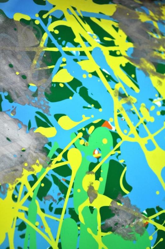 Зеркало SEAPS Australian Circle №6180 680x680x30 мм разноцветный - фото 3