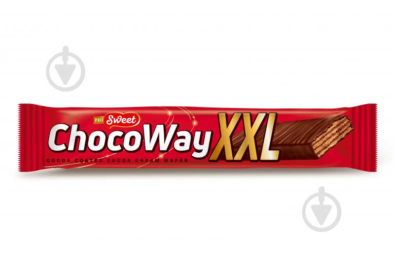 Вафлі PRO Sweet ChocoWay XXL 65 г - фото 1