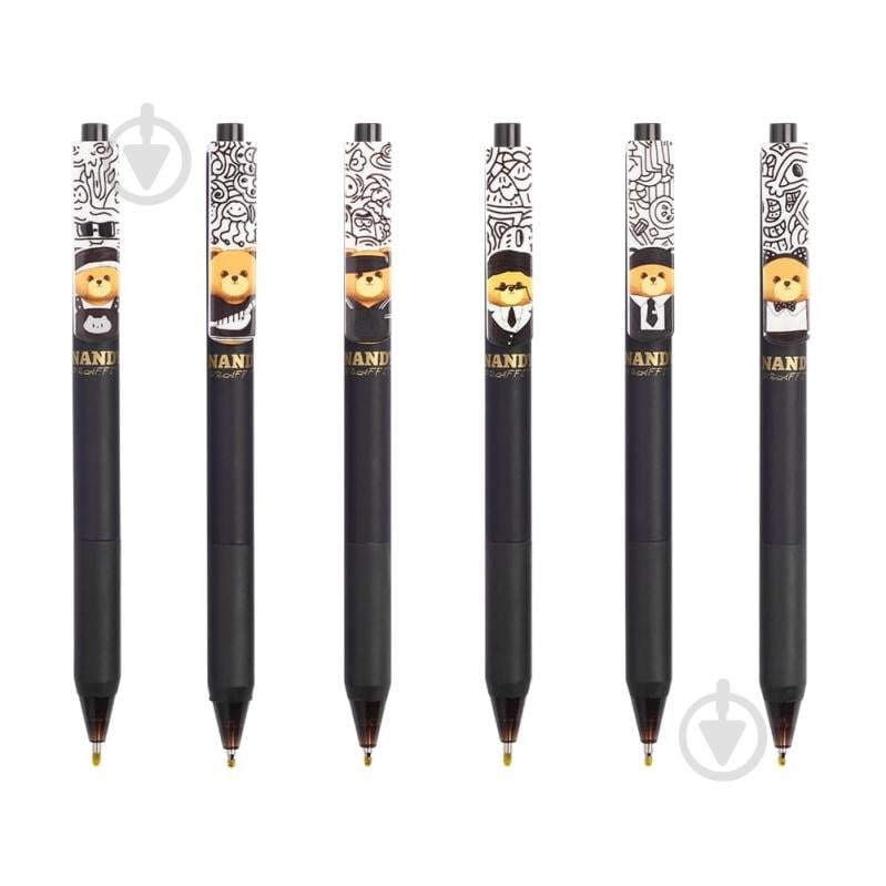 Ручка шариковая Forme Bear Dark 0,7 мм синяя - фото 2 Ручка шариковая Forme Bear Dark 0,7 мм синяя - фото 2