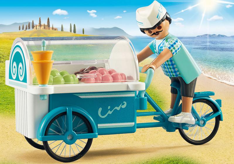 Конструктор Playmobil Візок з морозивом 9426 - фото 4