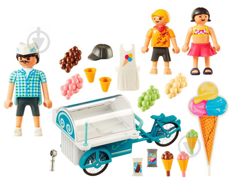 Конструктор Playmobil Тележка с мороженым 9426 - фото 2