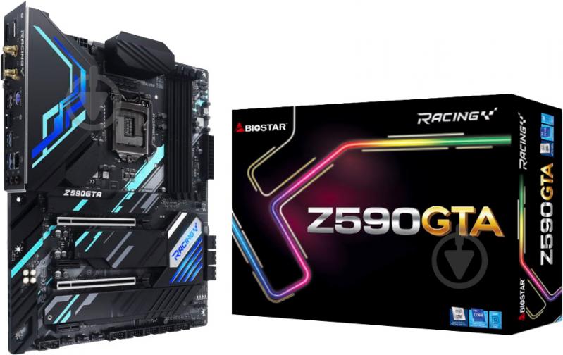 Материнська плата Biostar Z590GTA (LGA1200, Intel Z590, ATX) - фото 1