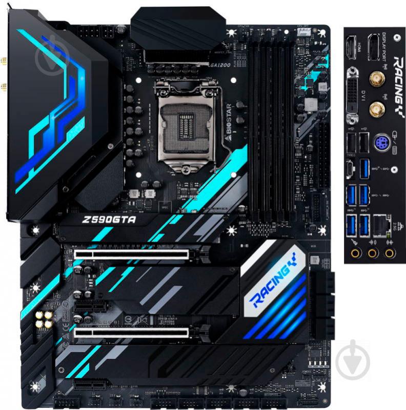 Материнська плата Biostar Z590GTA (LGA1200, Intel Z590, ATX) - фото 4