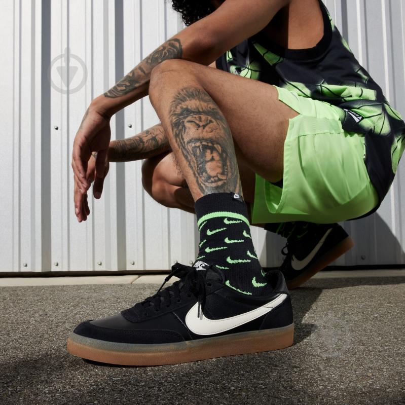 Кросівки чоловічі демісезонні Nike Killshot 2 Leather 432997-070 р.47 чорні - фото 11 Кросівки чоловічі демісезонні Nike Killshot 2 Leather 432997-070 р.47 чорні - фото 11