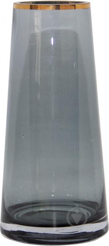 Ваза скляна CRYSTAL Crystal Margaret 21 см 210 см димчаста 83000002/3_YBCG-GV-2 - фото 1 Ваза скляна CRYSTAL Crystal Margaret 21 см 210 см димчаста 83000002/3_YBCG-GV-2 - фото 1