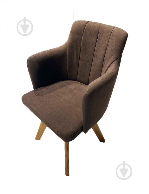 Стілець Mia коричневий / дуб - фото 3