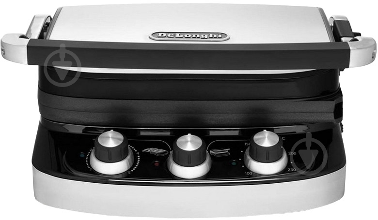 Гриль-барбекю Delonghi CGH 900 Steel BK - фото 1