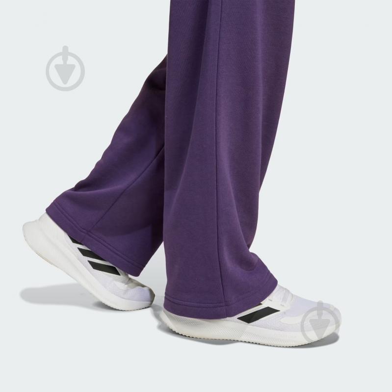 Брюки Adidas JG CLGT W PNT JV7373 р. 14-15YRS фиолетовый - фото 4