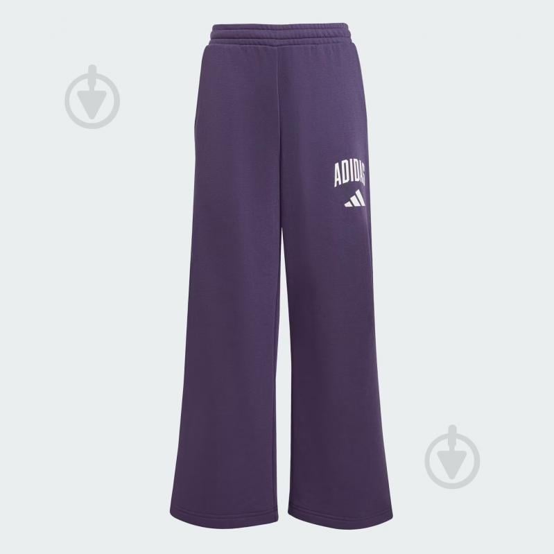 Брюки Adidas JG CLGT W PNT JV7373 р. 14-15YRS фиолетовый - фото 6