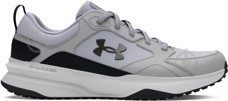 Кроссовки мужские демисезонные Under Armour UA CHARGED EDGE 3026727-105 р.42,5 серые - фото 1