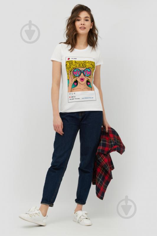 Футболка YAPPI Basic WW1040 р.XL белый - фото 2