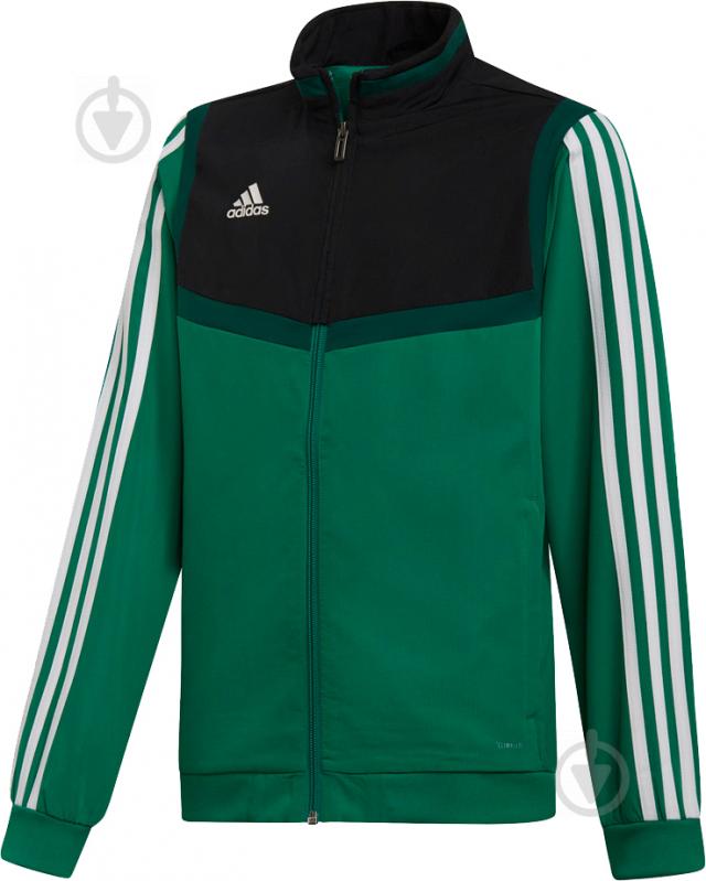 Джемпер Adidas TIRO19 PRE JKTY DW4790 зеленый - фото 1