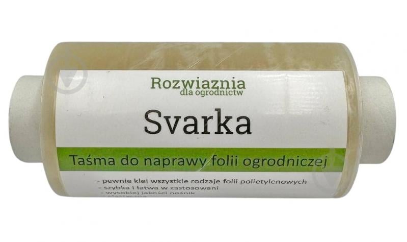 Клейкая лента для ремонта тепличной пленки прозрачная 100 мм x 25 м 100 мкм - фото 1 Клейкая лента для ремонта тепличной пленки прозрачная 100 мм x 25 м 100 мкм - фото 1