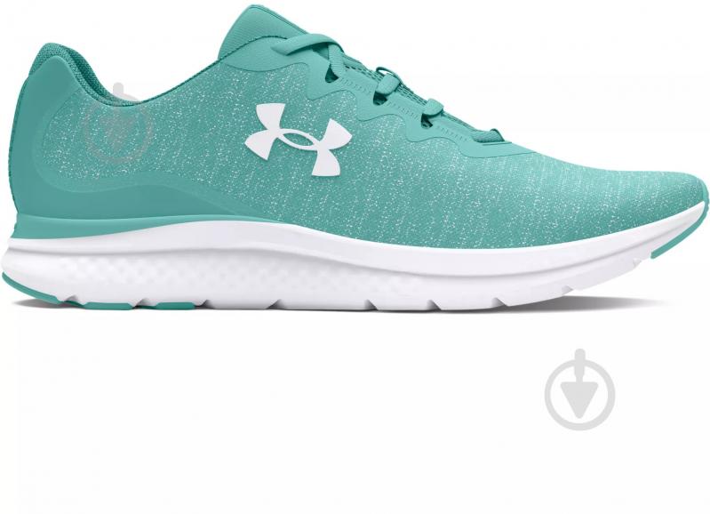 Кроссовки женские демисезонные Under Armour UA W CHARGED IMPULSE 3 KNIT 3026686-300 р.36 голубые - фото 1