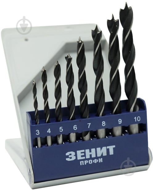 Сверло Зенит 3 - 10 мм 8 шт. 31108310