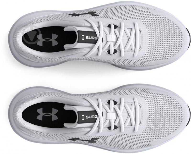 Кроссовки мужские демисезонные Under Armour UA Surge 3 3024883-100 р.47 белые - фото 4