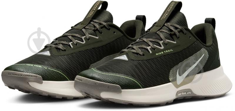 Кроссовки мужские Nike Juniper Trail 3 FQ0904-301 р.40,5 темно-зеленые - фото 5