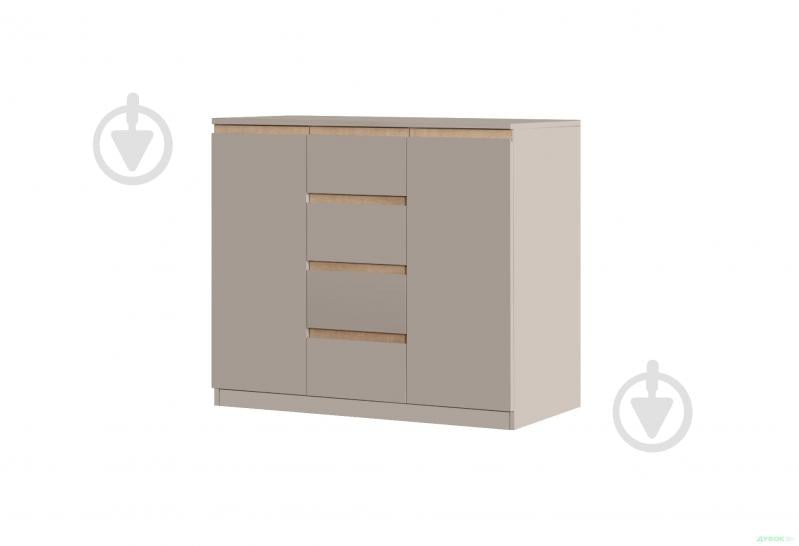 Комод Світ Меблів Амбре тоффи 2Д4Ш 1200x965x420 мм тоффи - фото 1