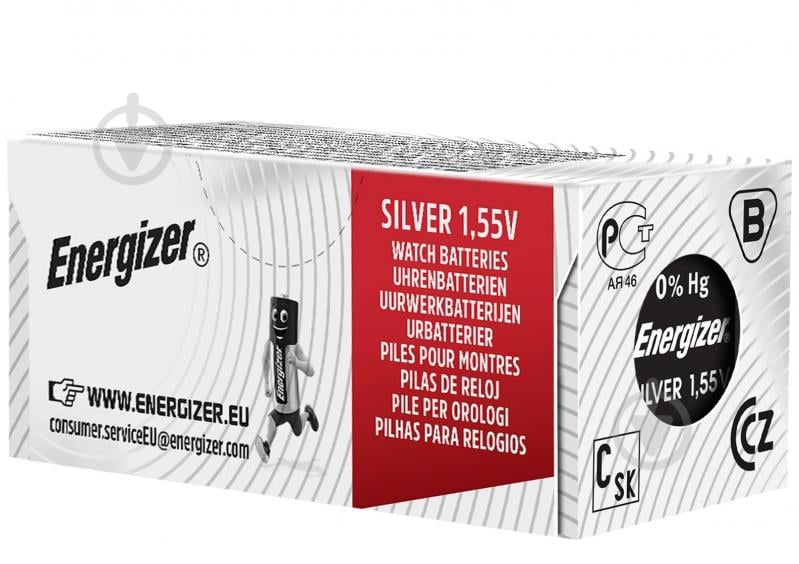 Батарейка Energizer Silver Oxide MBL1 ZM V357/V303 1 шт. (E301537800) - фото 1