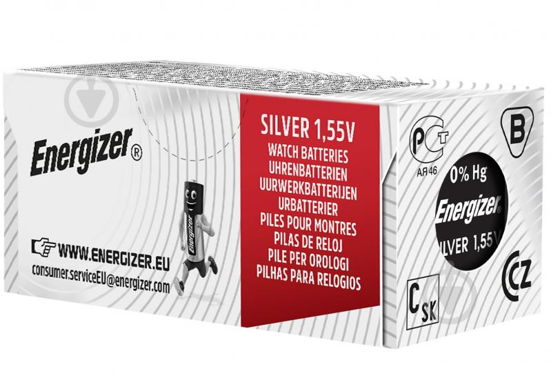 Батарейка Energizer Silver Oxide MBL1 Z V362 1 шт. (E301537900) - фото 1