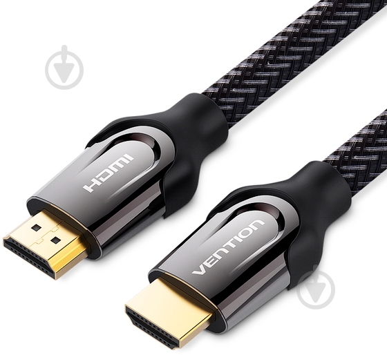 Кабель Vention HDMI-HDMI v2.0 2 м черный (VAA-B05-B200) - фото 1