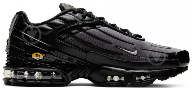 Кросівки чоловічі демісезонні Nike AIR MAX PLUS III CJ9684-002 р.44,5 чорні - фото 4