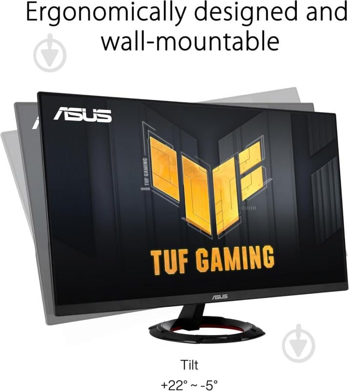 Монитор Asus TUF Gaming VG249Q3R 23,8" (90LM0AE1-B01E70) - фото 3 Монитор Asus TUF Gaming VG249Q3R 23,8" (90LM0AE1-B01E70) - фото 3