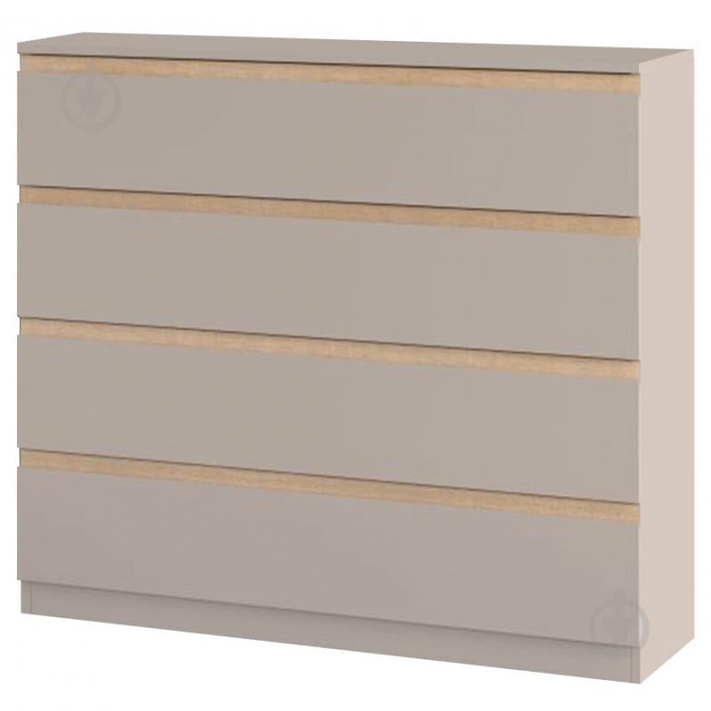 Комод Світ Меблів Фрида 4Ш 1000x965x420 мм дуб сонома - фото 1