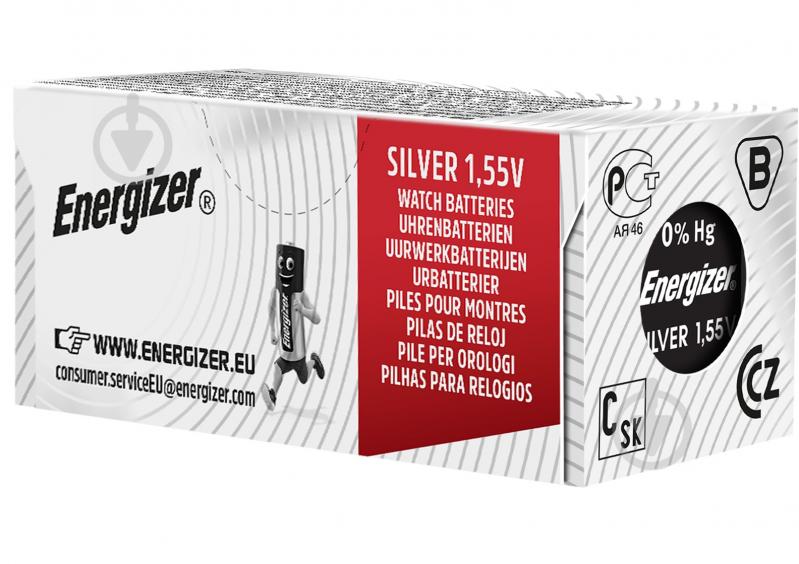 Батарейка Energizer Silver Oxide MBL1 ZM V371 1 шт. (E301538200) - фото 1