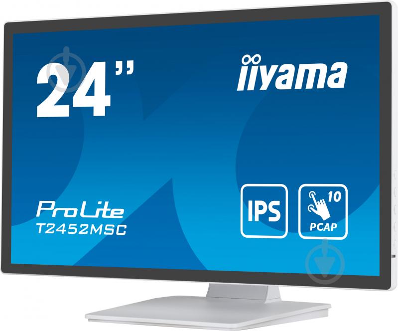 Монитор Iiyama Prolite T2452MSC 23,8" (T2452MSC-W1) - фото 5