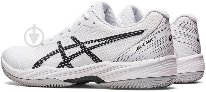 Кроссовки мужские Asics GEL-GAME 9 CLAY/OC 1041A358-100 р.44 белые - фото 4