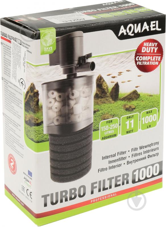 Фильтр Aquael AquaTurbo 1000 - фото 2 Фильтр Aquael AquaTurbo 1000 - фото 2