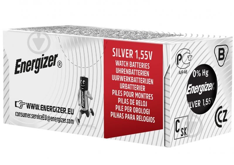 Батарейка Energizer Silver Oxide MBL1 V379 1 шт. (E301538600) - фото 1