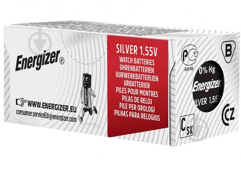 Батарейка Energizer Silver Oxide MBL1 ZM V390 1 шт. (E301538800) - фото 1