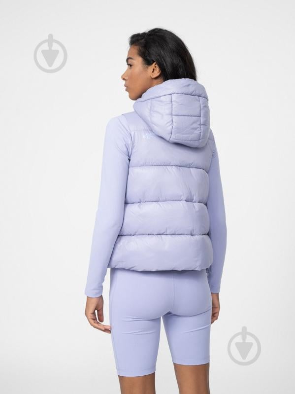 Жилет 4F 4FSS23TDJAF092-52S р.M фиолетовый - фото 2