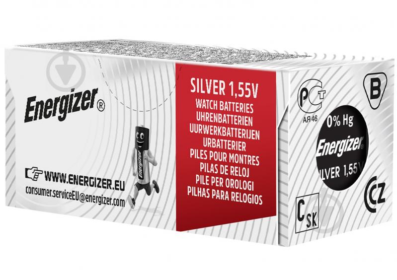 Батарейка Energizer Silver Oxide MZ.Z1 MBL1 ZM V309 1 шт. (E001092003) - фото 1