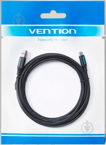 Кабель Vention USB Type-C - USB 2 м черный (COKBH) - фото 2