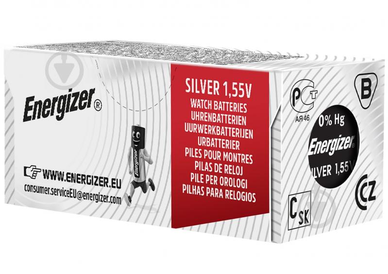 Батарейка Energizer Silver Oxide MBL1 ZM V394 1 шт. (E301539000) - фото 1