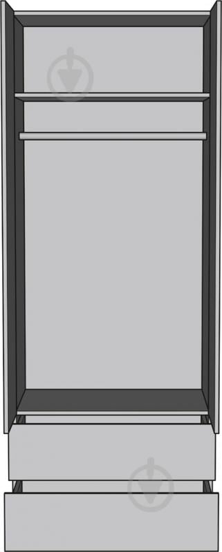 Шафа Світ Меблів Фріда 2105х800х520 мм тоффі / тоффі - фото 2