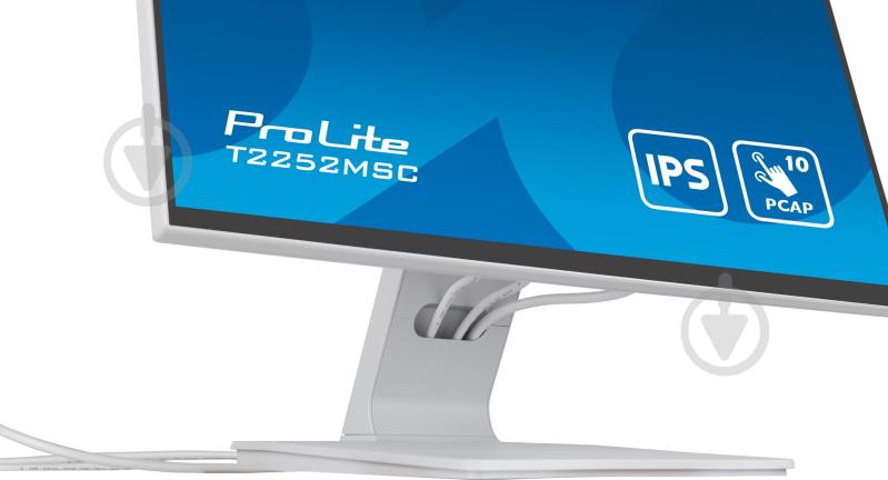 Монітор Iiyama Prolite T2252MSC 21,5" (T2252MSC-W2) - фото 14