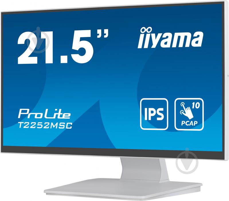 Монітор Iiyama Prolite T2252MSC 21,5" (T2252MSC-W2) - фото 5