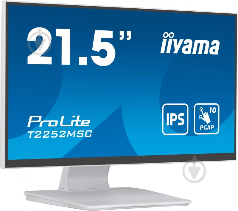 Монітор Iiyama Prolite T2252MSC 21,5" (T2252MSC-W2) - фото 2