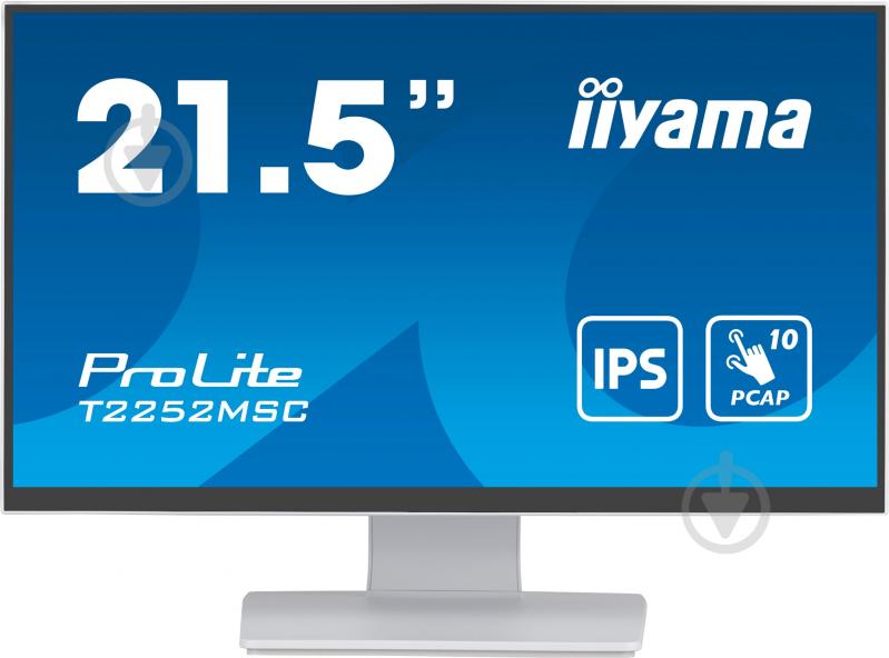 Монітор Iiyama Prolite T2252MSC 21,5" (T2252MSC-W2) - фото 1